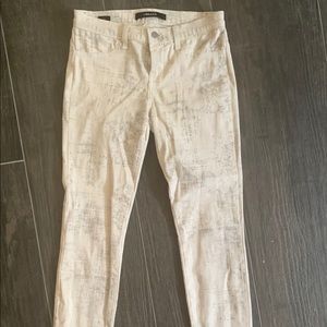 J BRAND Metallic Jeans Size 26